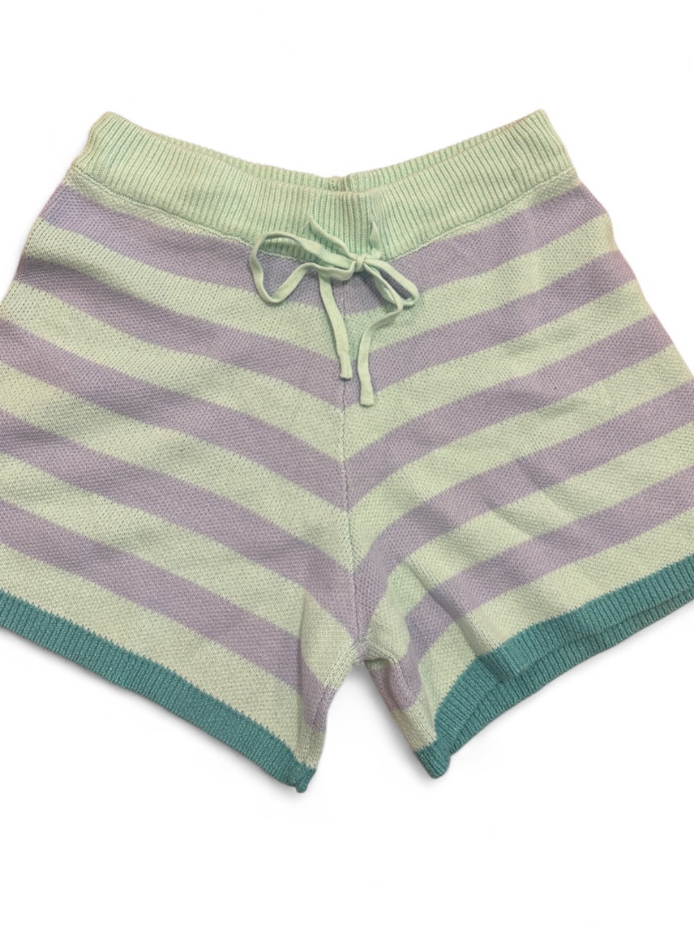 🩵💜 Fantastic Fawn Striped Sweater Knit Shorts – NWOT